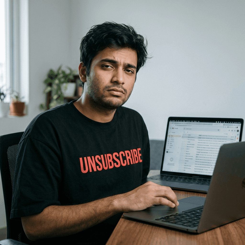 UNSUBSCRIBE TEE